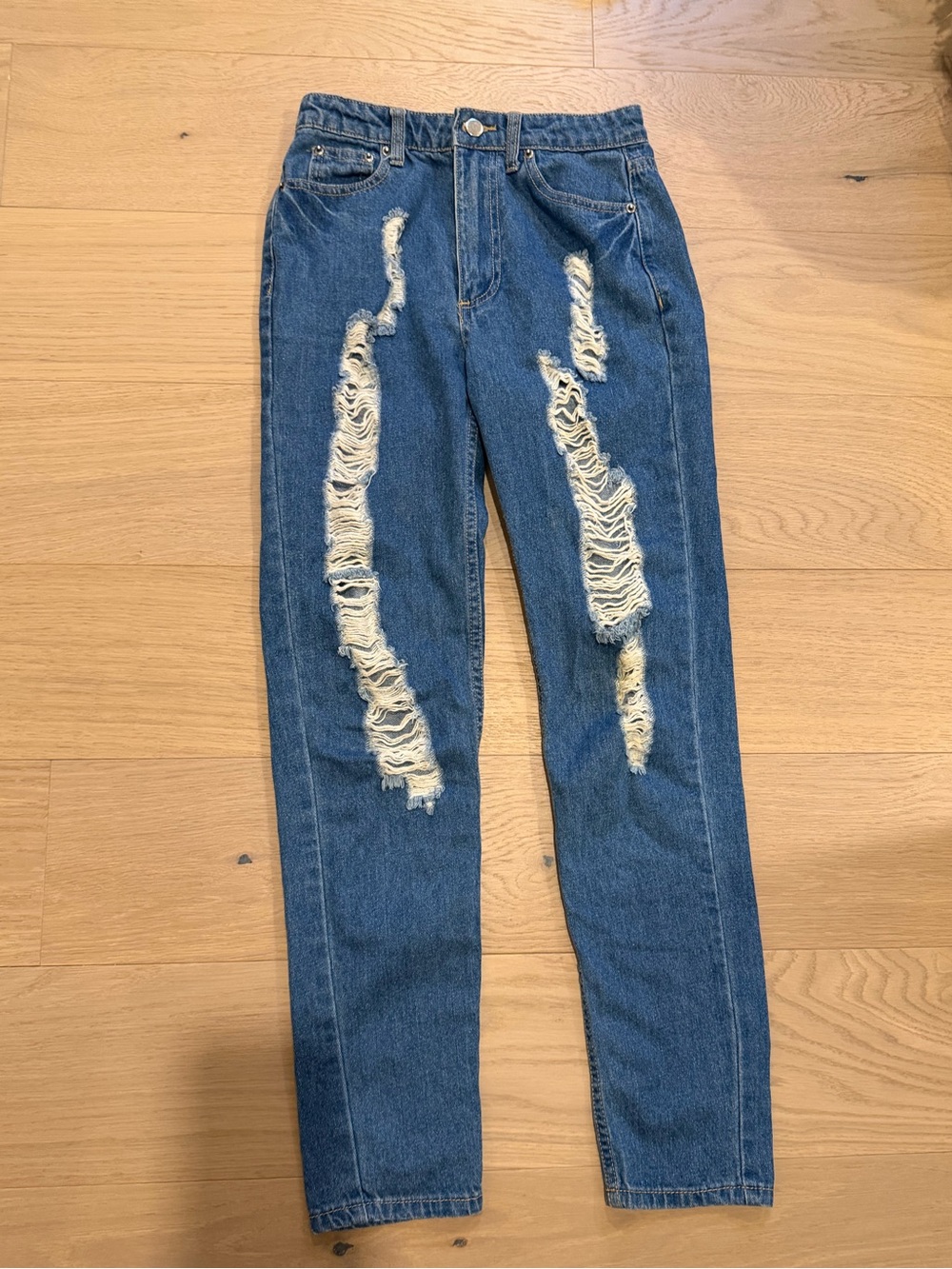 Forever 21 ripped jeans